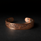 Bracelet en cuivre magnétique viking